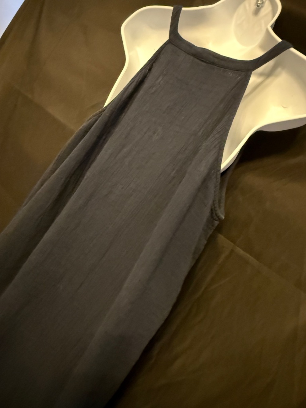 Navy Racerback Maxi Dress (XL) - Picture 10 of 12